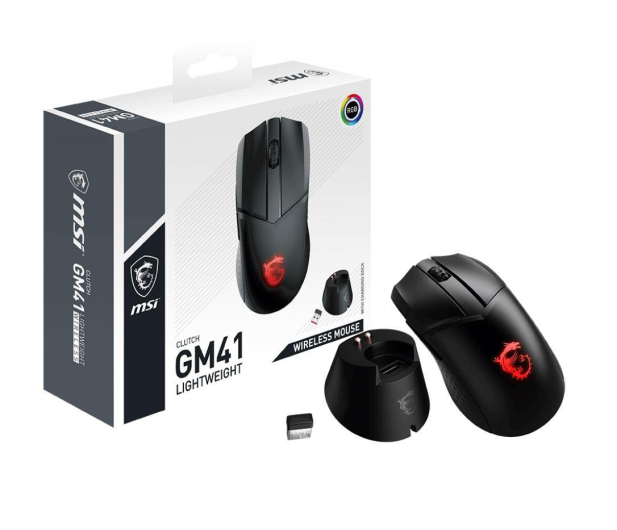 MSI CLUTCH GM41 Lightweight Wireless - 655625 - zdjęcie 3